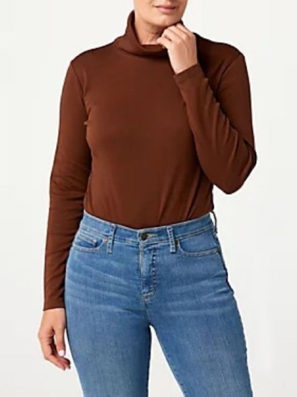 Isaac Mizrahi Live! Essentials Pima Cotton Bodysuit